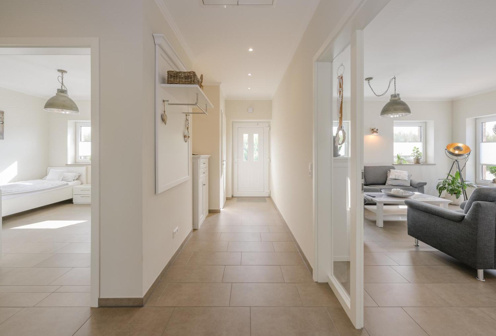 Ferienhaus Seeblick Walchum Bagian luar foto